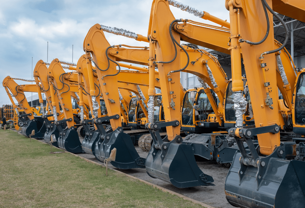 Engin de chantier à vendre , machines et pièces. Location longue durée engins TP (LLD)